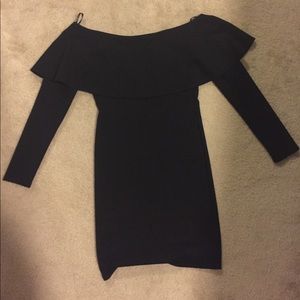 Off the shoulder bodycon forever 21 dress.
