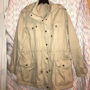 Khaki utility jacket