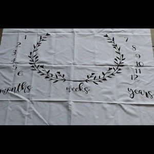 Homemade Photo op Sheet Baby Photo op NEW