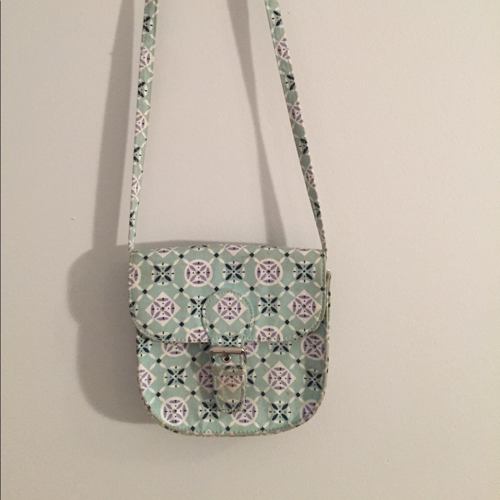 Printed Cross-body Purse