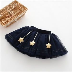 girls Navy star TuTu skirt