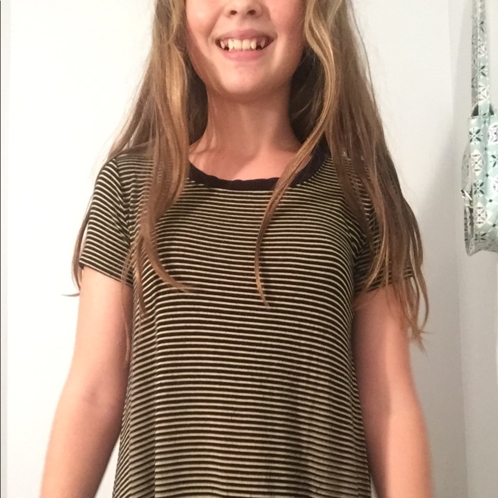 SUPER SOFT Forever 21 Striped T shirt dress