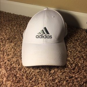 White adidas hat