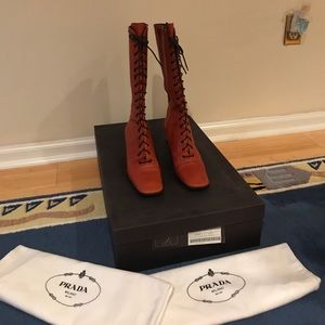 Prada boots size 38.5