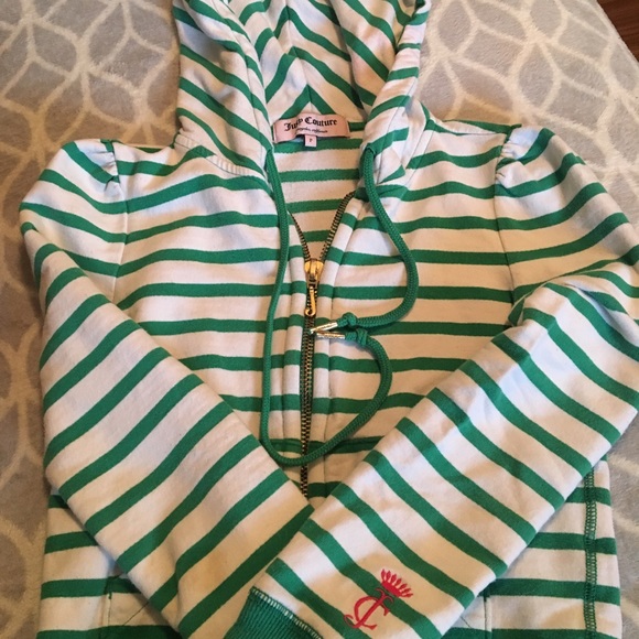 Juicy Couture J bling puff sleeve hoodie xs P - Picture 6 of 6