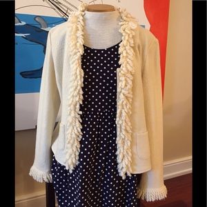 Talbots cream jacket