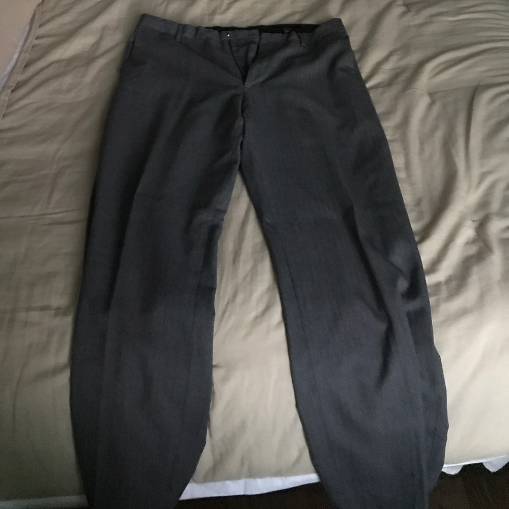 Men's grey Banana Republic dress pants 34/34