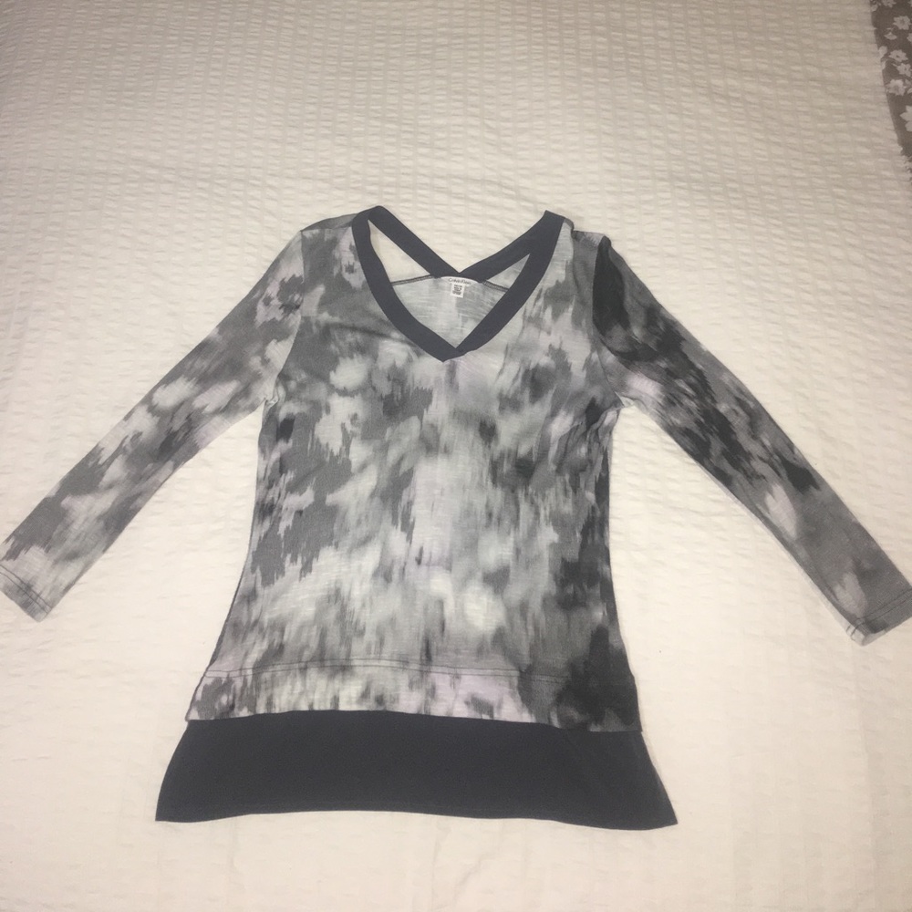 Calvin Klein XS rayon shirt