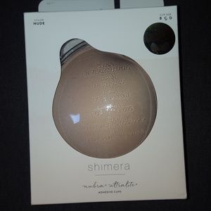 Strapless, Backless bra cups