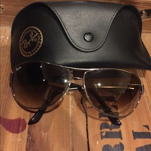 Ray Ban Warrior Aviator Sunglasses