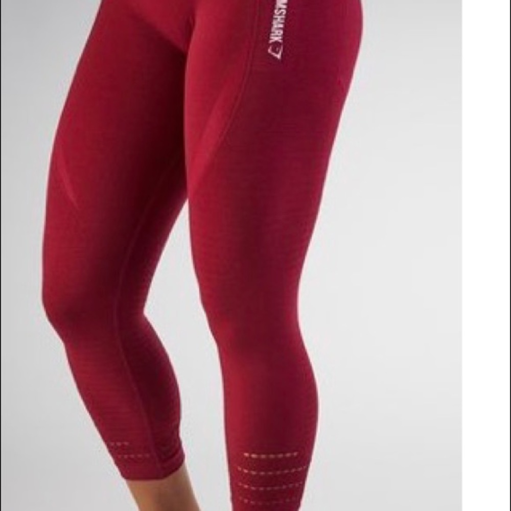 Gymshark high waisted seamless cropped legging