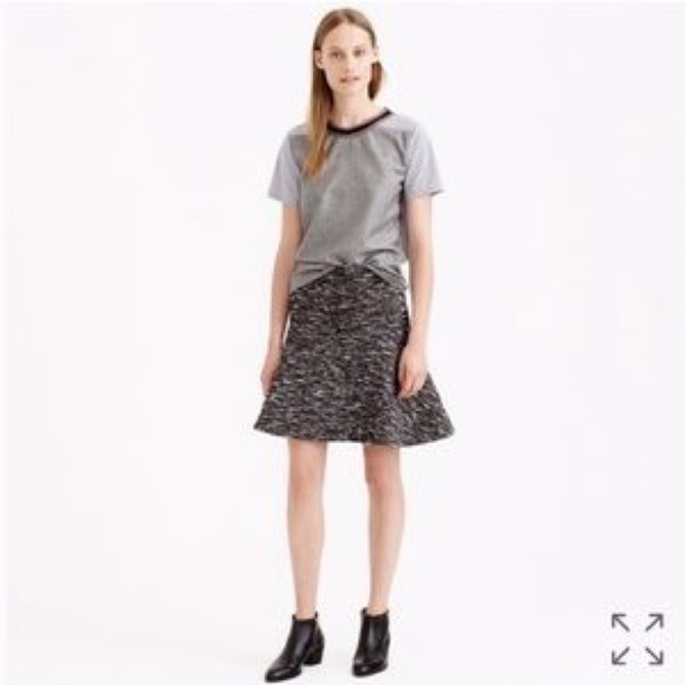 J. Crew Tweed Trumpet Mini