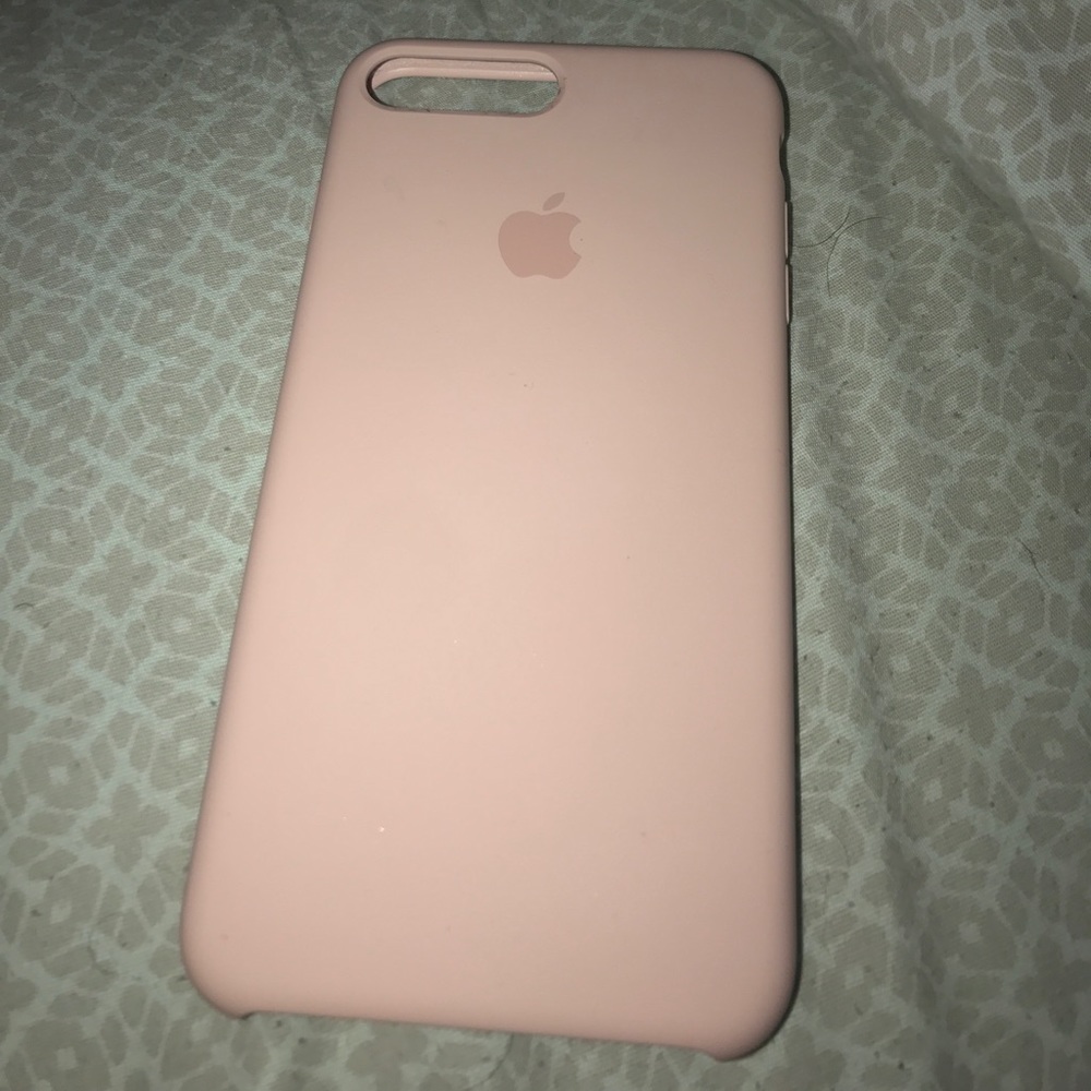 Iphone 7 plus Silicone Case - Pink Sand