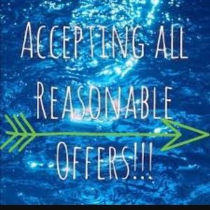 Accepting all resonable offers