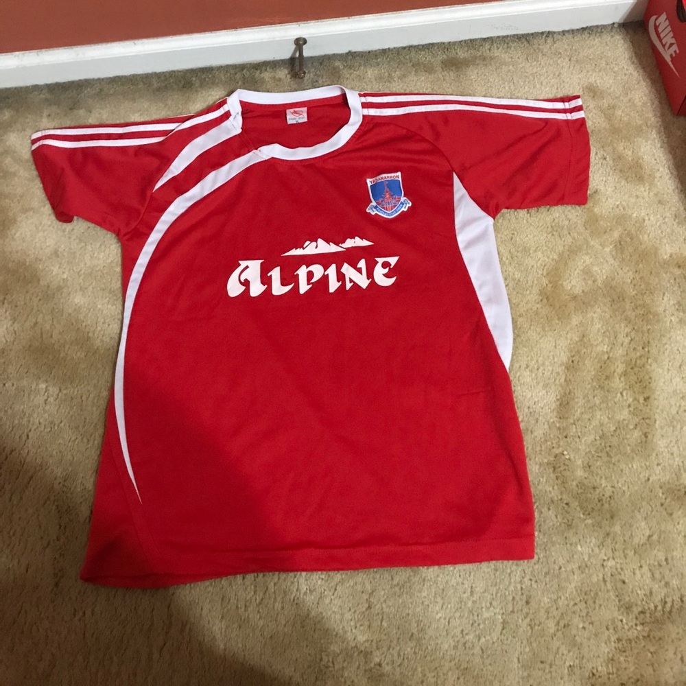Alpine soccer jersey