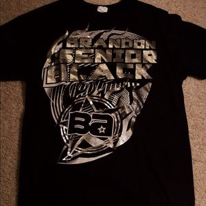 Brandon Senior Black T Shirt