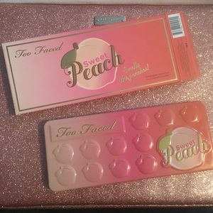 Too faced sweet peach pallet (Brand New)