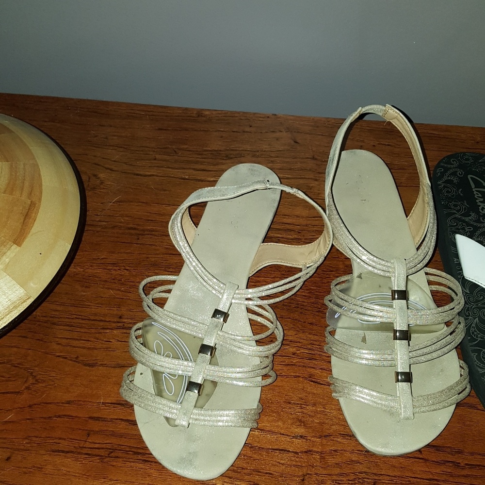 Gold Sandals