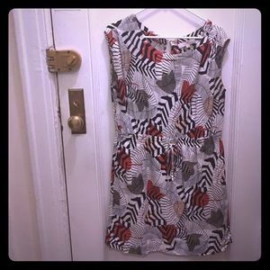 Loft Drawstring Waist Short Dress