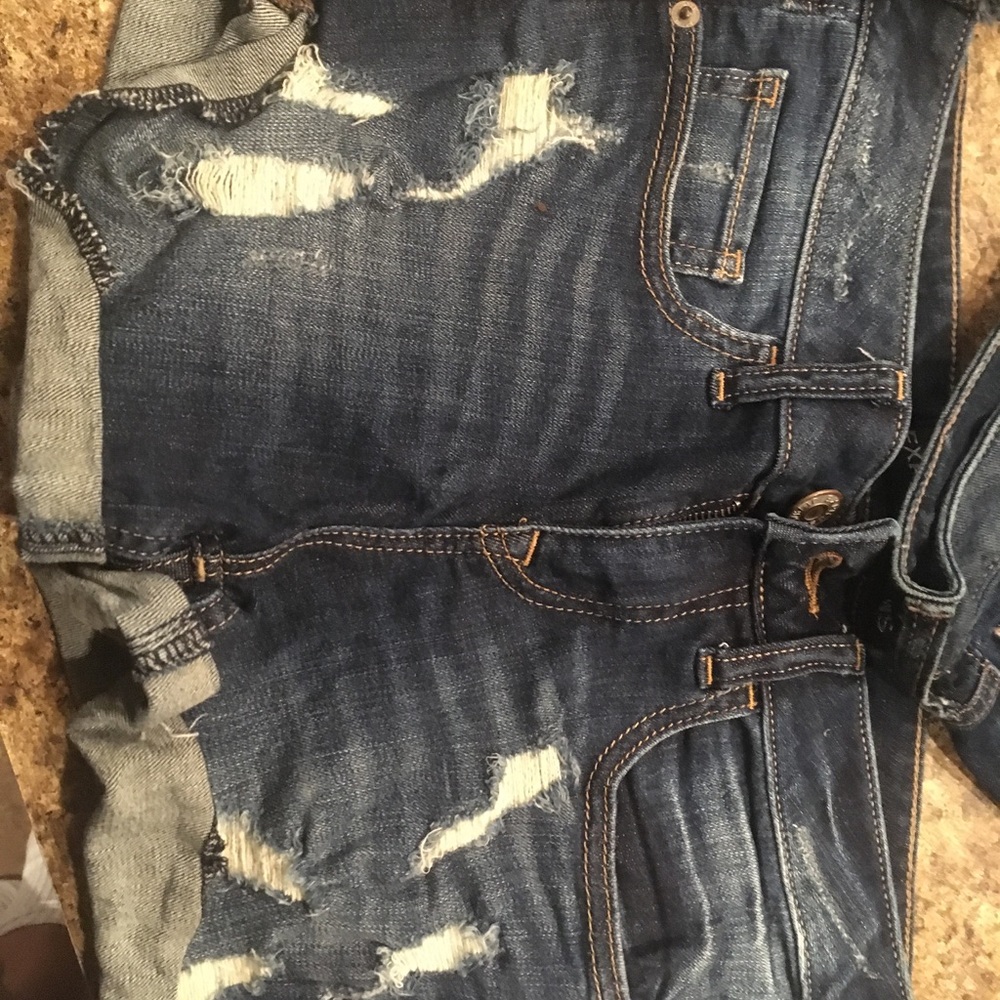 Express jean shorts