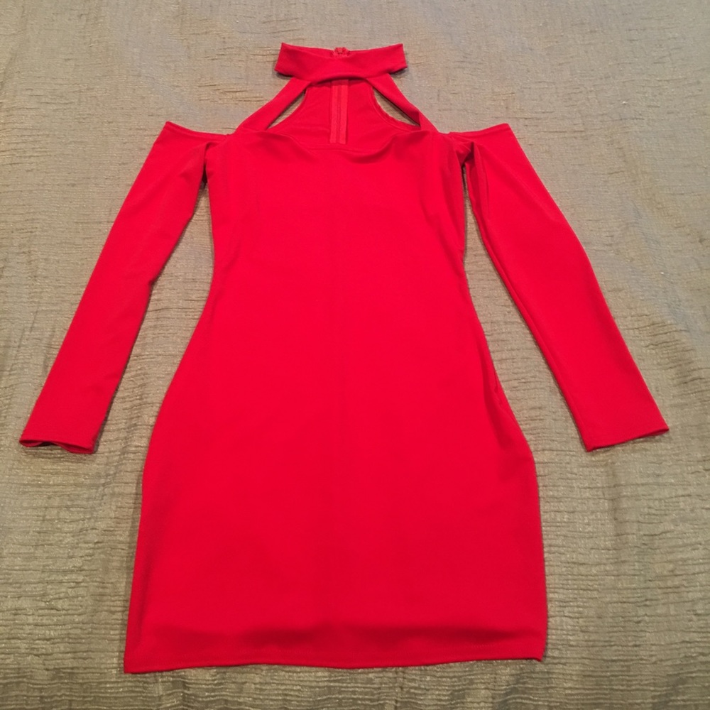 Sexy red little dress