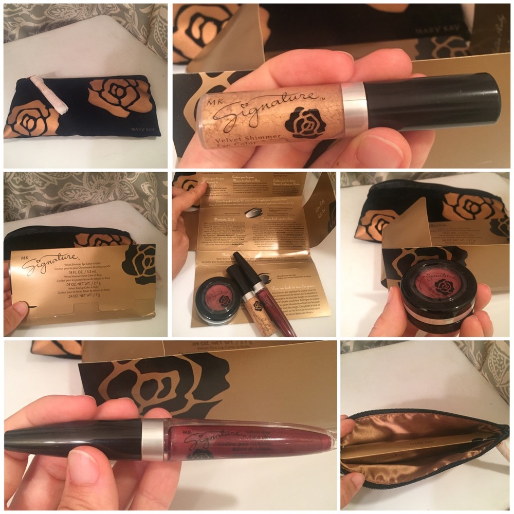 SOLD Mary Kay Velvet 4 pc Set