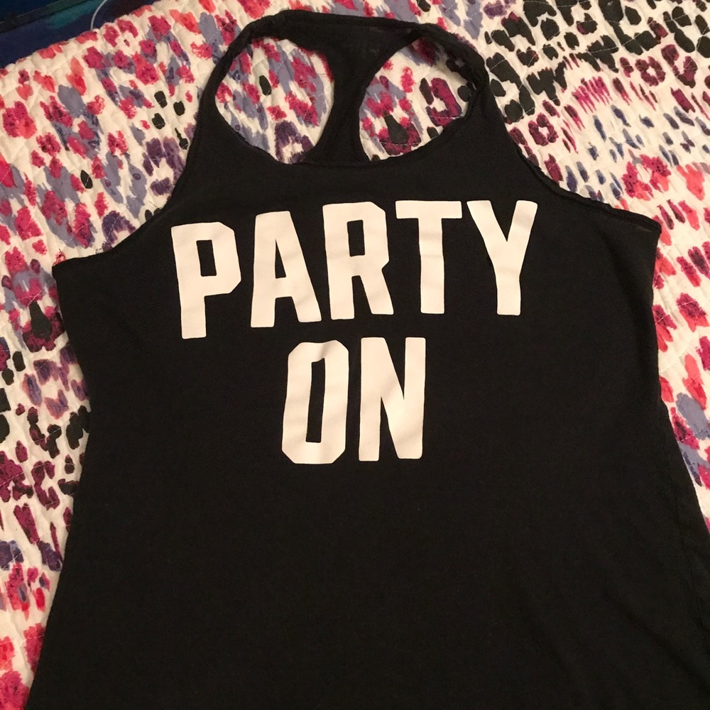 Pink tank top xs