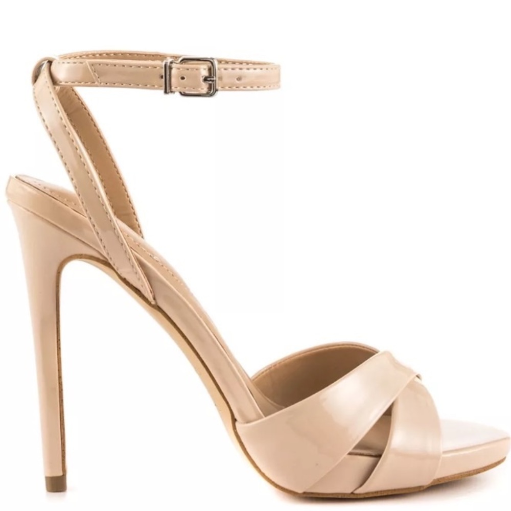 Aldo Celleno Bone Ankle Strap Strappy 8B US Tan
