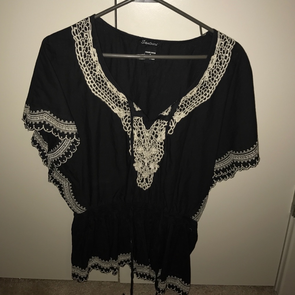 Black blouse!