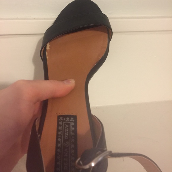 Deena & Ozzy ankle strap clear heel - Picture 7 of 8