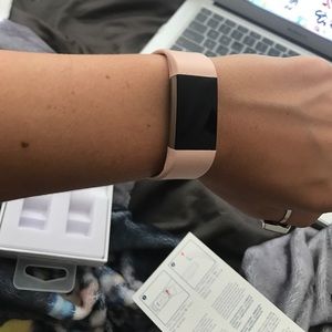 BRAND NEW fit bit pink band