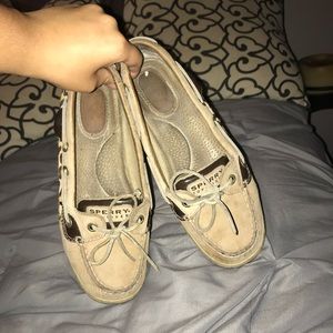 Cheetah print Sperry Top-Siders