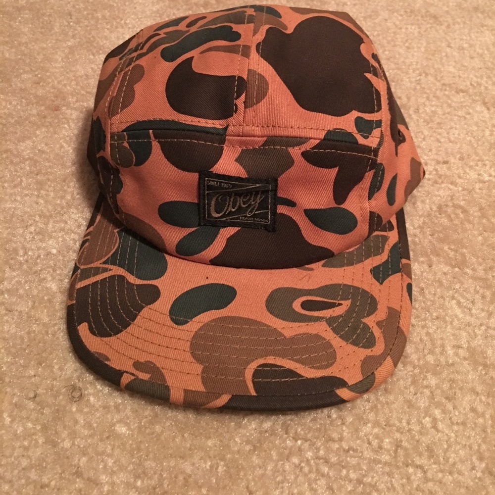 Obey Five panel hat