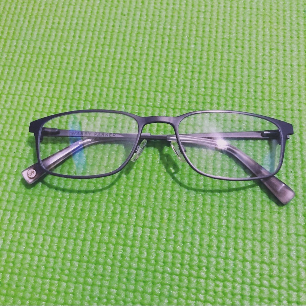 Warby Parker "Greeley" Frames, Brushed Granite