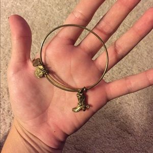 Alex and Ani cowboy boot bracelet