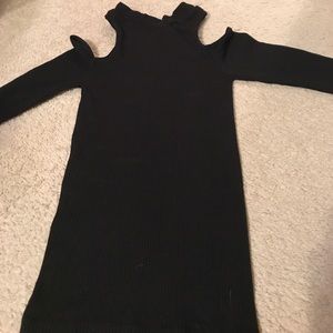 Free People rubbed cold shoulder top.