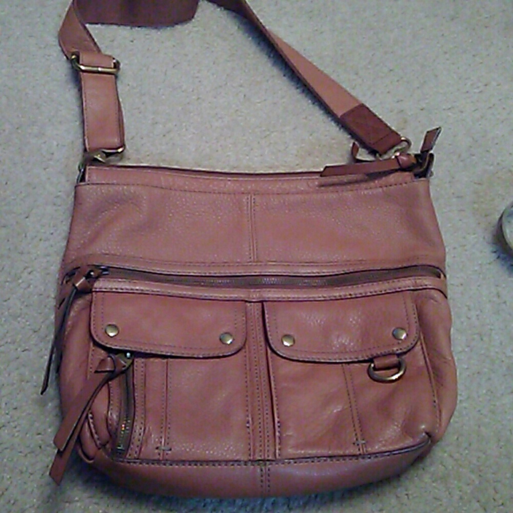Leather Fossil crossbody