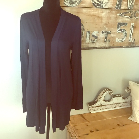 Zanana Outfitters Sweaters - ๐NWOT open cardigan navy Zanana Outfitters Sweaters - ๐NWOT open cardigan navy