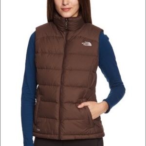 The North Face Brown Puffer Vest