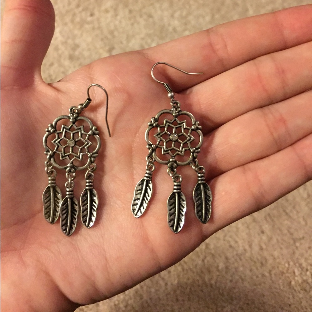 Lucky brand Dream catcher earrings
