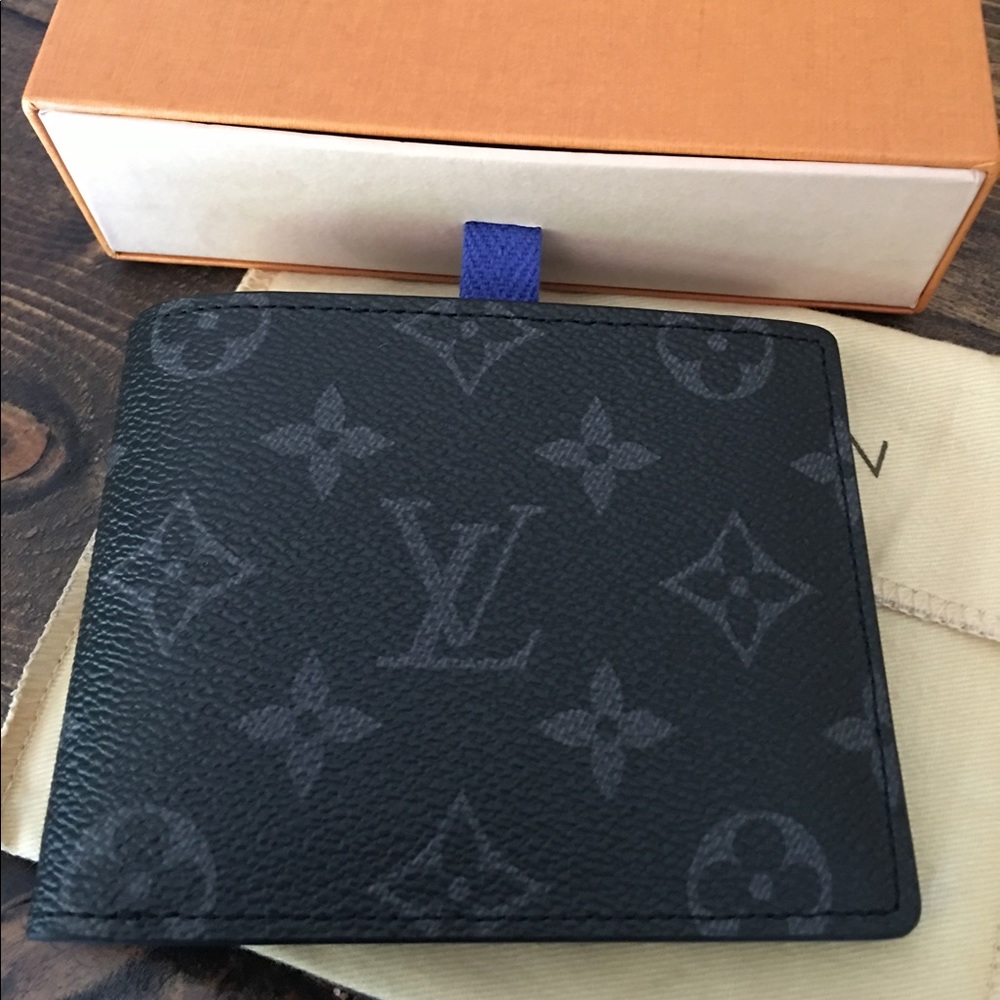 Louis Vuitton multiple wallet eclipse canvas