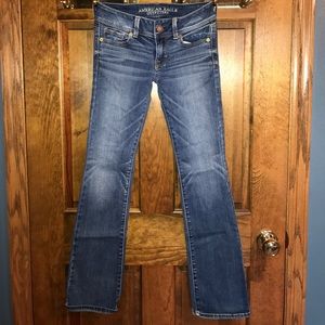 American Eagle Kick Boot jean size 0