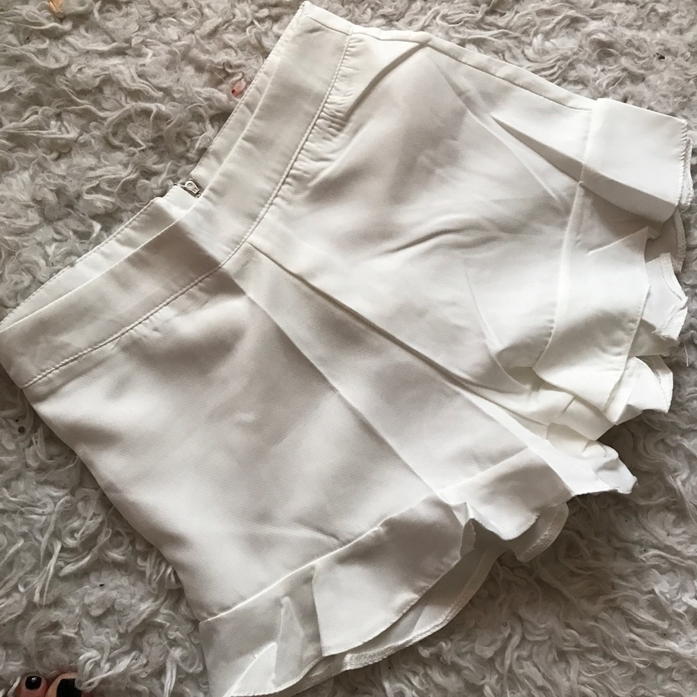 Zaful white shorts