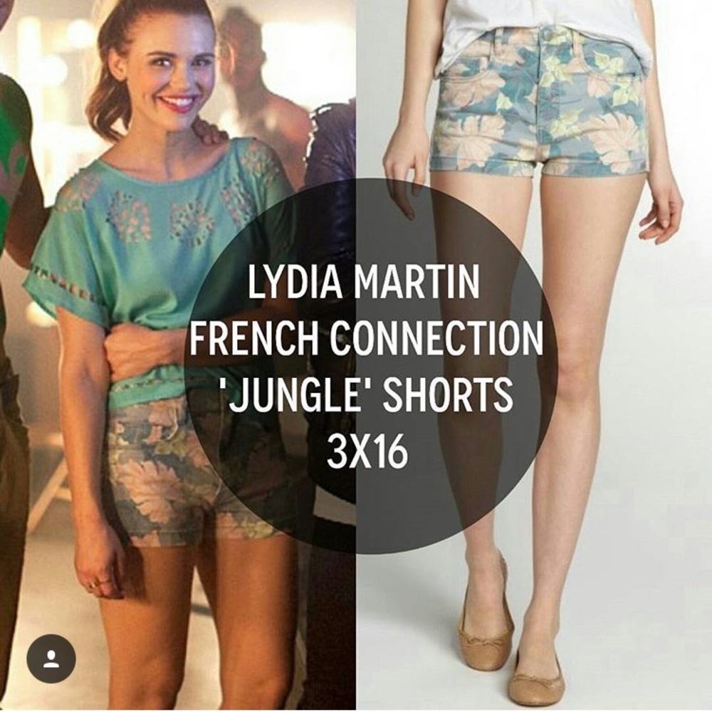 ISO French Connection jungle shorts