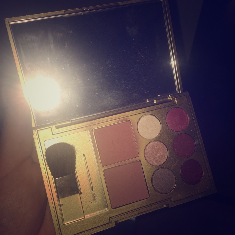 Estee Lauder blush and eyeshadow