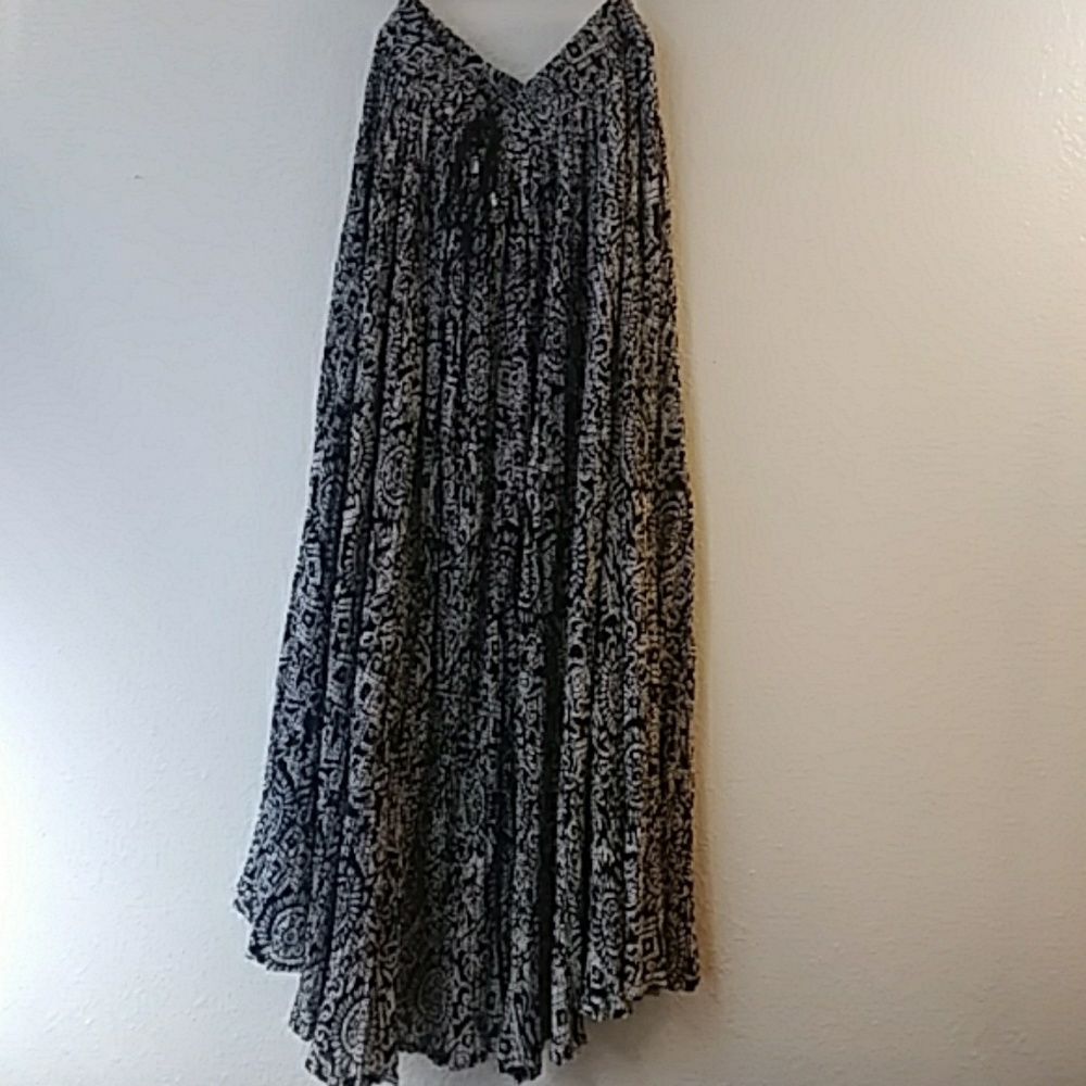 24 Karat maxi length cotton skirt