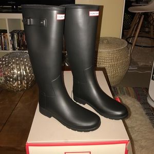 #Hunter Original Refined Rainboots Black