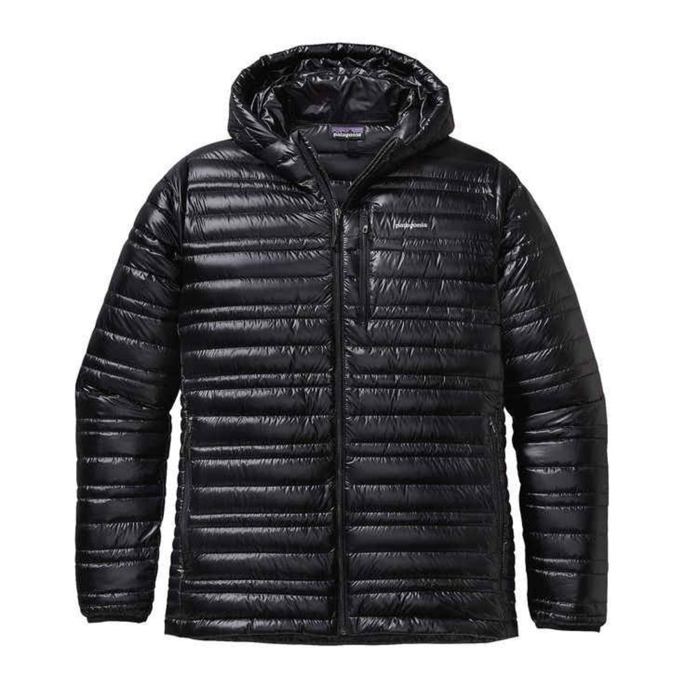 Patagonia men's ultralight down hooded jacket