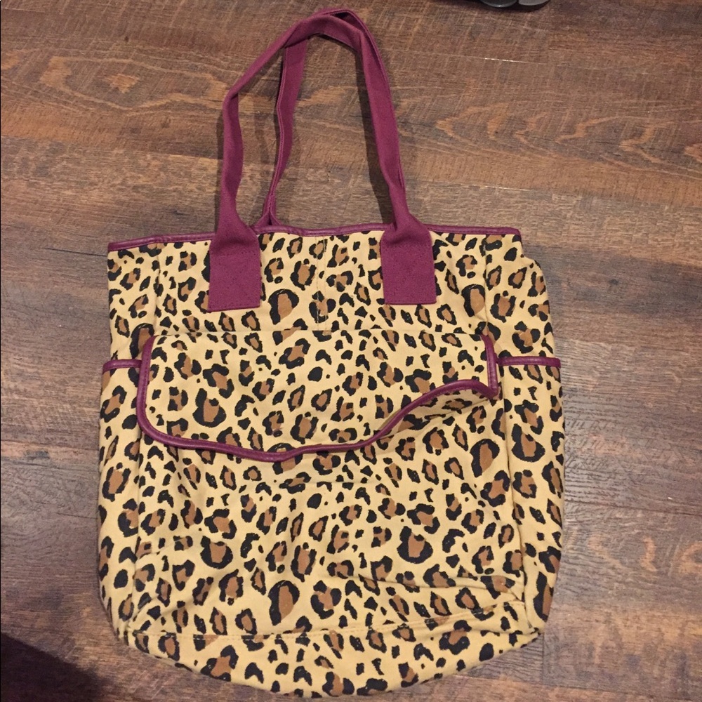 Leopard Printed Tote