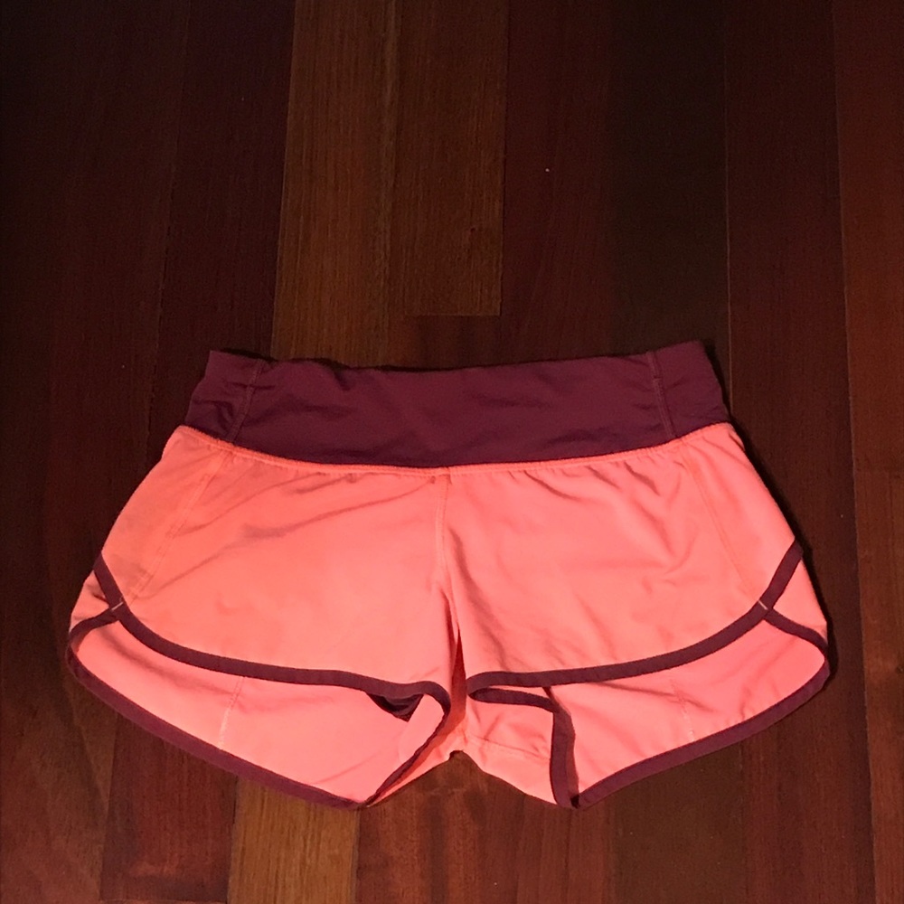 LULULEMON speed shorts!!! (Pink)